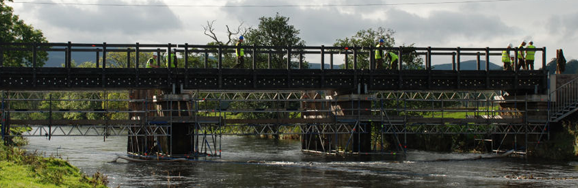 No ordinary recycled bridge
